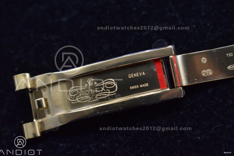 DayDate President 904L Dial JDF Gain 40 YG YG V2 Weight on Bracelet Steel A2836 Stick Markers 0423